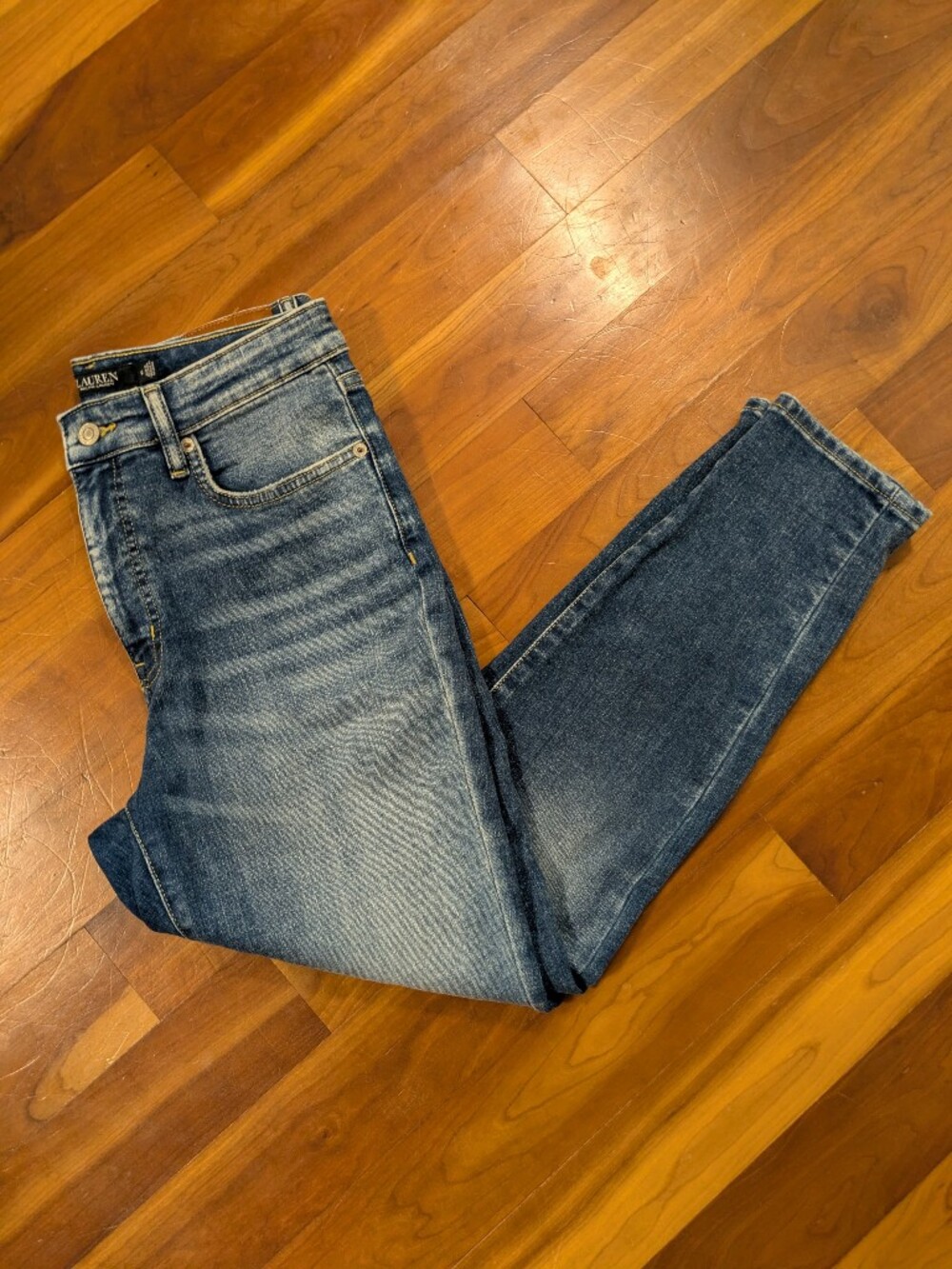 Lauren Ralph Lauren Classic Medium Wash Denim Jeans